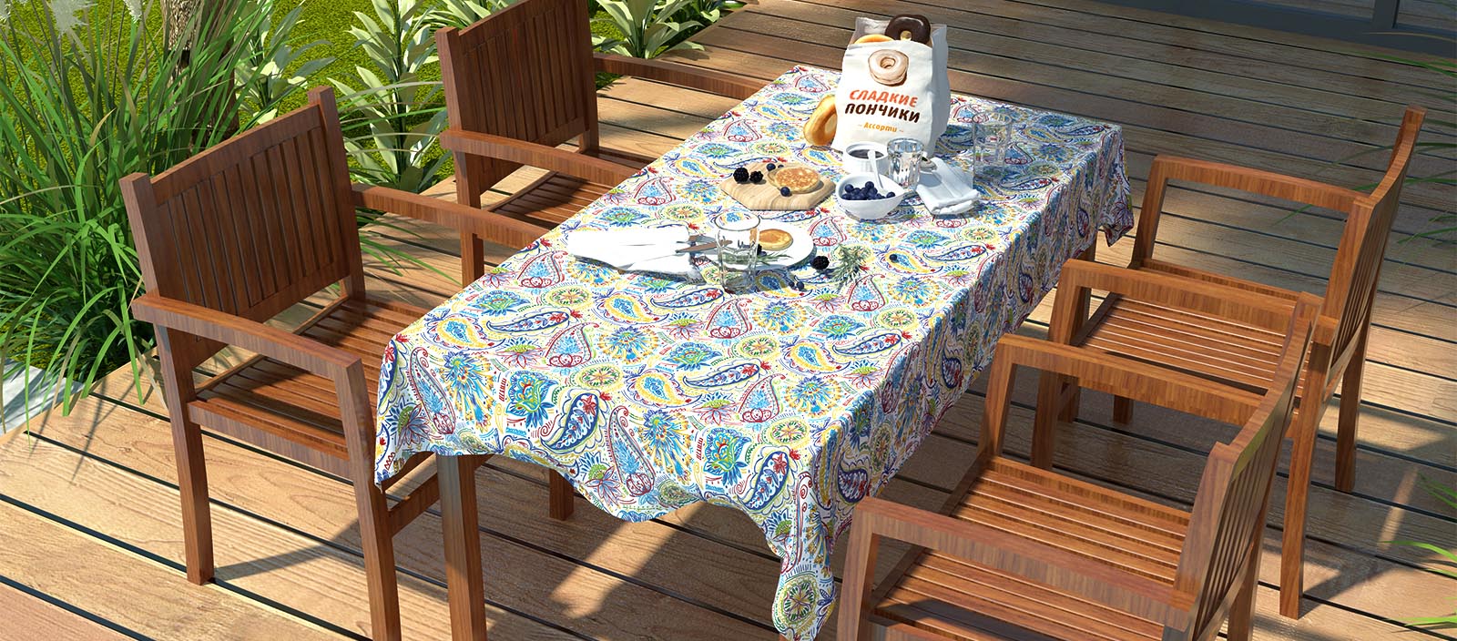 Tablecloth Sizing Guide: What Size Tablecloth For 6 foot Table?