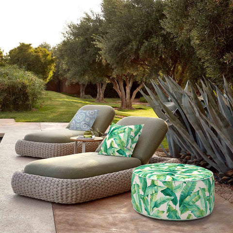 Inflatable Ottoman Swaying Palms Capri LVTXIII Outdoor