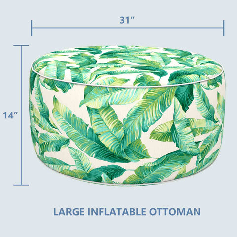 Inflatable Ottoman Swaying Palms Capri LVTXIII Outdoor