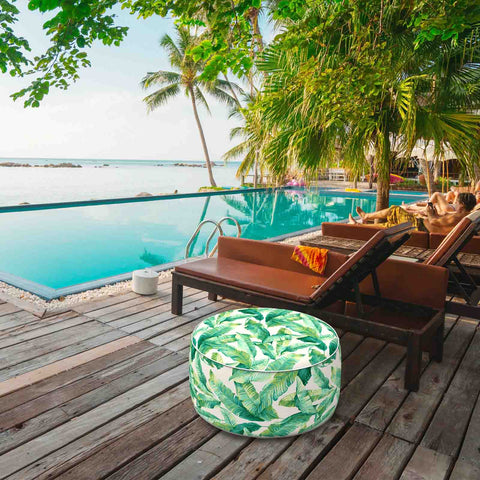 Inflatable Ottoman Swaying Palms Capri LVTXIII Outdoor