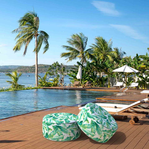 Inflatable Ottoman Swaying Palms Capri LVTXIII Outdoor