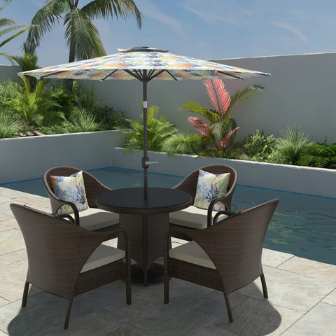 Umbrella for patio Coral Multi best patio umbrella