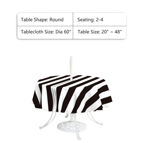 Round Table Covers|LVTXIII Outdoor-cloth table cloth