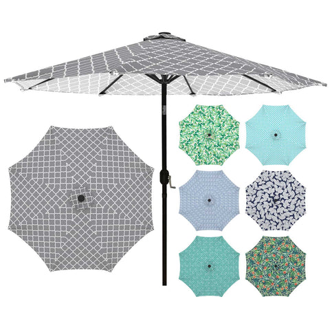 Patio outdoor umbrella Geomentry Grey LVTXIII Outdoor