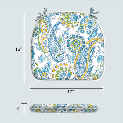 patio chair cushion pads size