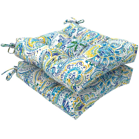 blue chair cushion pads 2