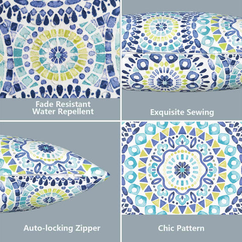 decorative lumbar pillows with zipper