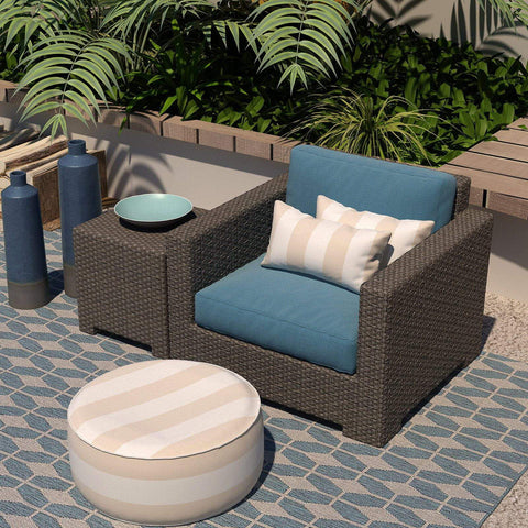 Livingsunrise Lumbar Pillow Covers Livingsunrise Outdoor/Indoor Lumbar Pillow Case Covers,  12" x 20" Patio Garden Decorative Lumbar Pillow Covers Pack of 2 for Outdoor Home Patio Furniture Use Cabana Beige