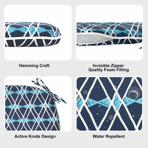 outdoor patio chair pads details