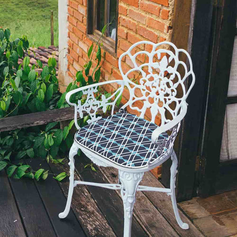 outdoor patio chair pads with desk