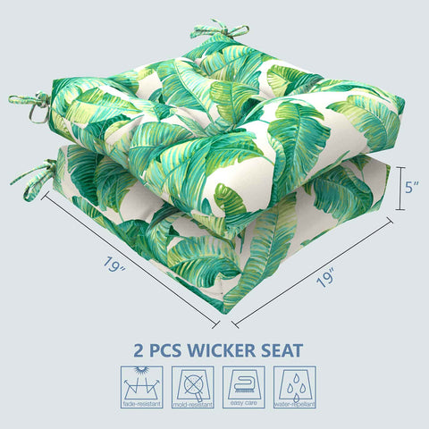 patio furniture chair pads size