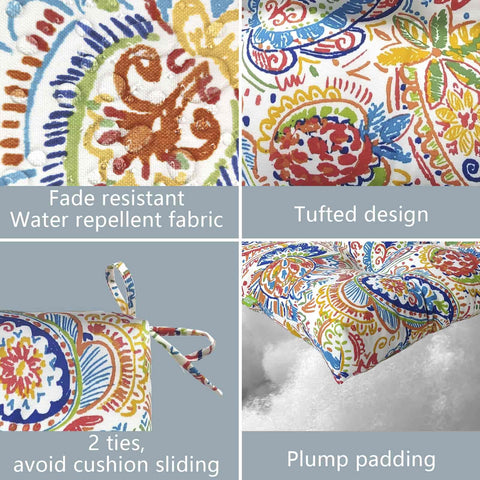 square outdoor chair pads waterproof