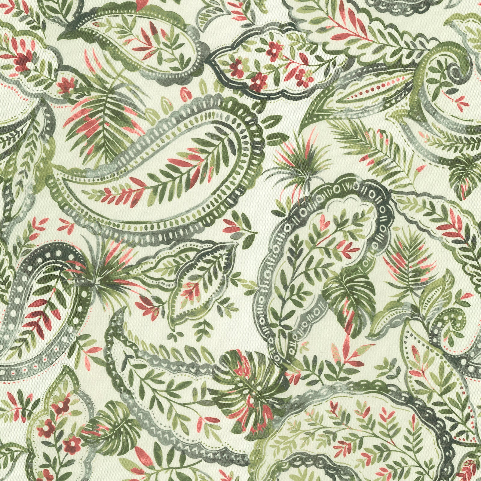 Sage Rose Paisley