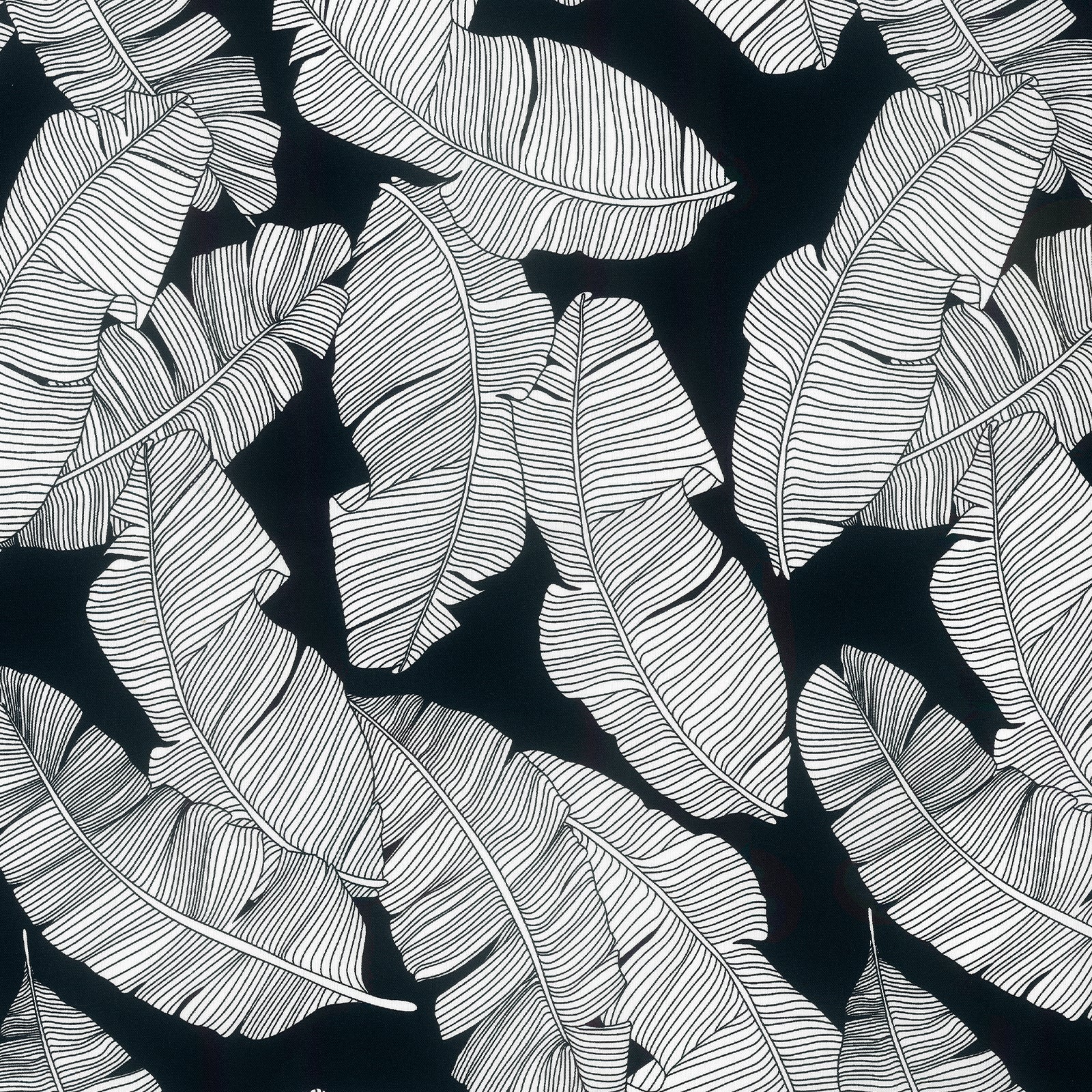 Black Lush Leaf