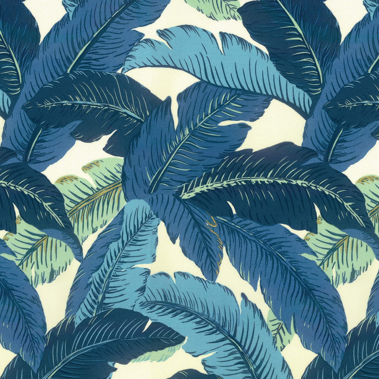 Swaying Palms Blue