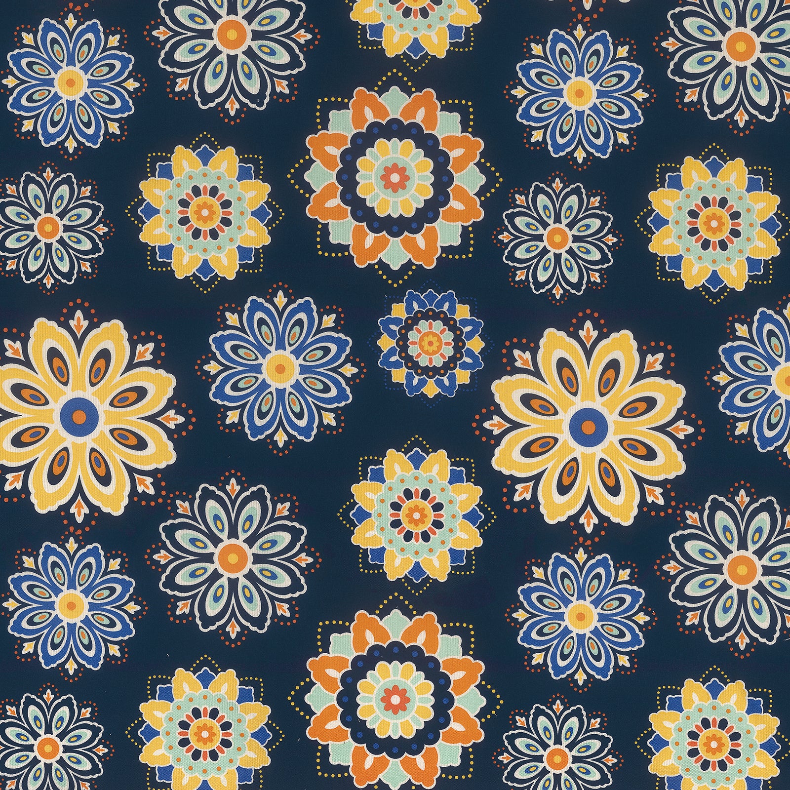 Bloom Medallion Cobalt