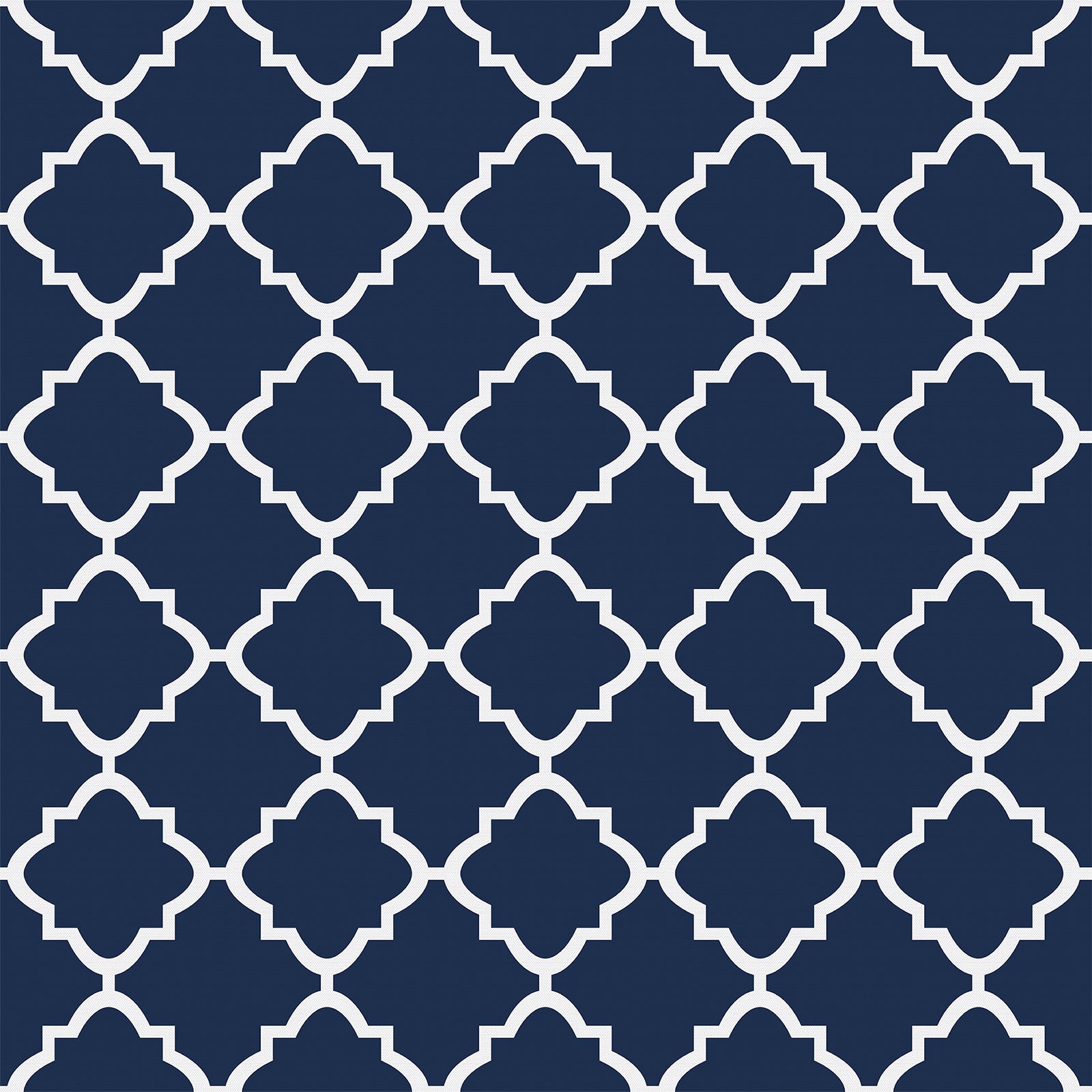 Navy Moroccan Trellis